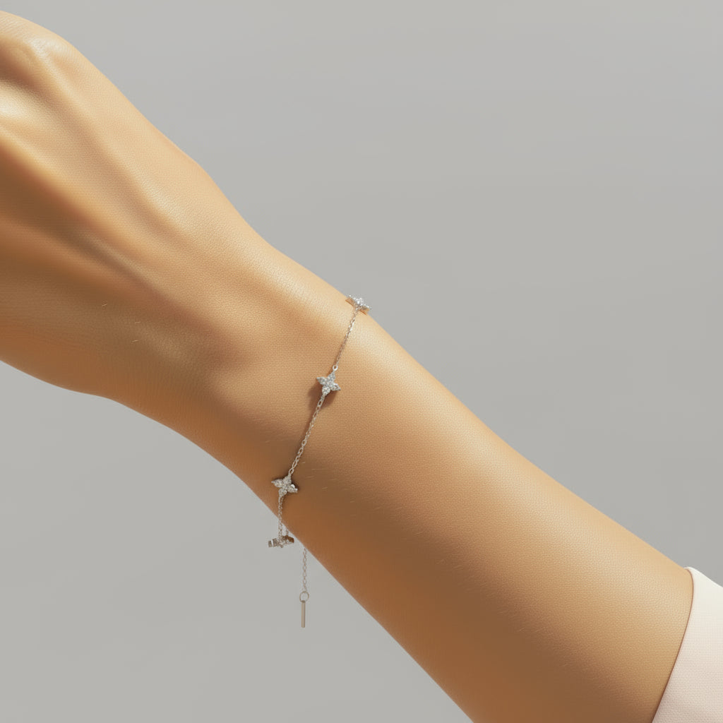 Bracelet "Trèfle d'Or"