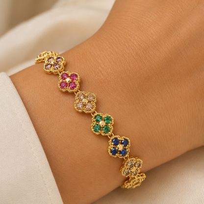 Bracelet " Colorful Treffle "