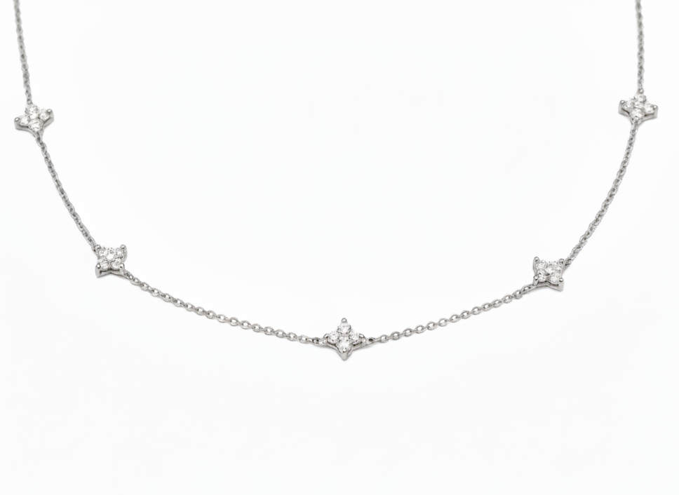 Collier " Trèfle d'Or"