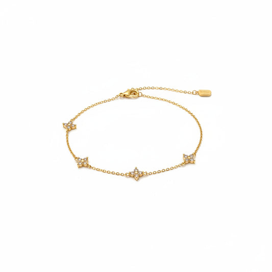 Bracelet "Trèfle d'Or"